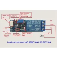5-30V 10A Wide Voltage Trigger Delay Module